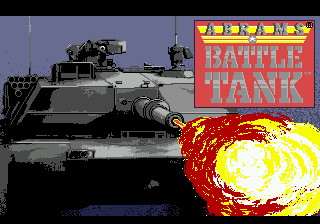 M-1 Abrams Battle Tank (USA, Europe) Title Screen